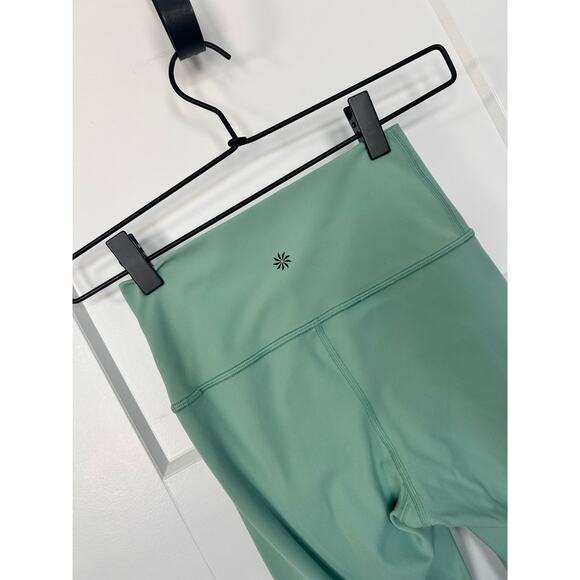 Athleta Women Transcend 7/8 Tight Legging Workout Yoga Stretch Light Green SZ XS - Picture 7 of 11